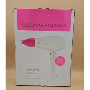 GSQ By Glamsquad Titanium TRAVEL Dryer -NEW